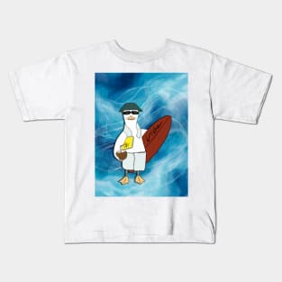 Ocean power Doo Doo duck Kids T-Shirt